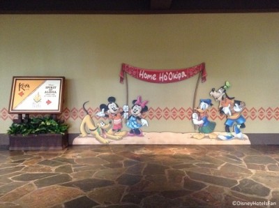 Polynesian refurbishment 2nd floor coming off monorail